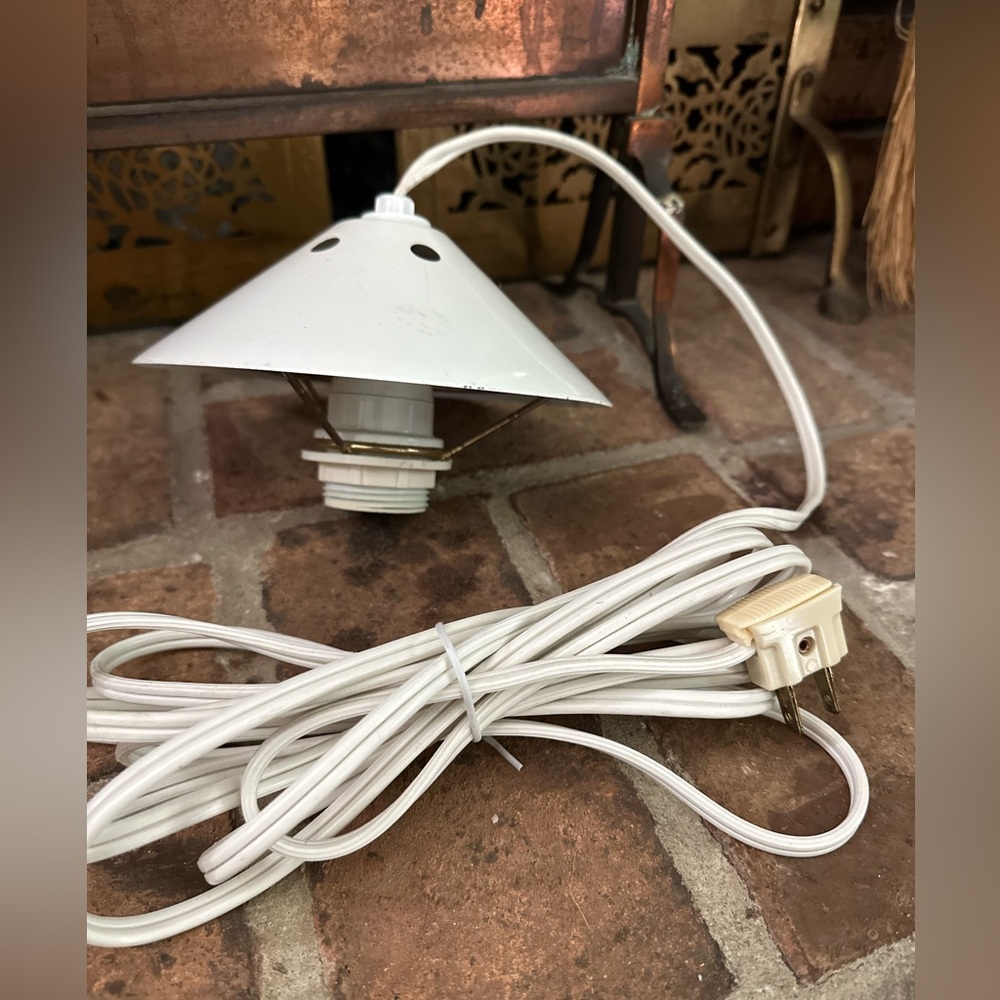 Vintage mini hanging pendant light